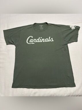 Mens Banner 47 Brand St. Louis Cardinals St. Patrick’s Day Tee | Green | Size XL